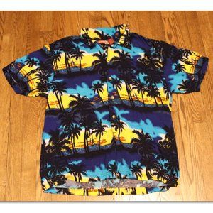 Vintage Men’s Thums Up Hawaiian shirt. Size men’s L Worn once 20 years ago!!!!